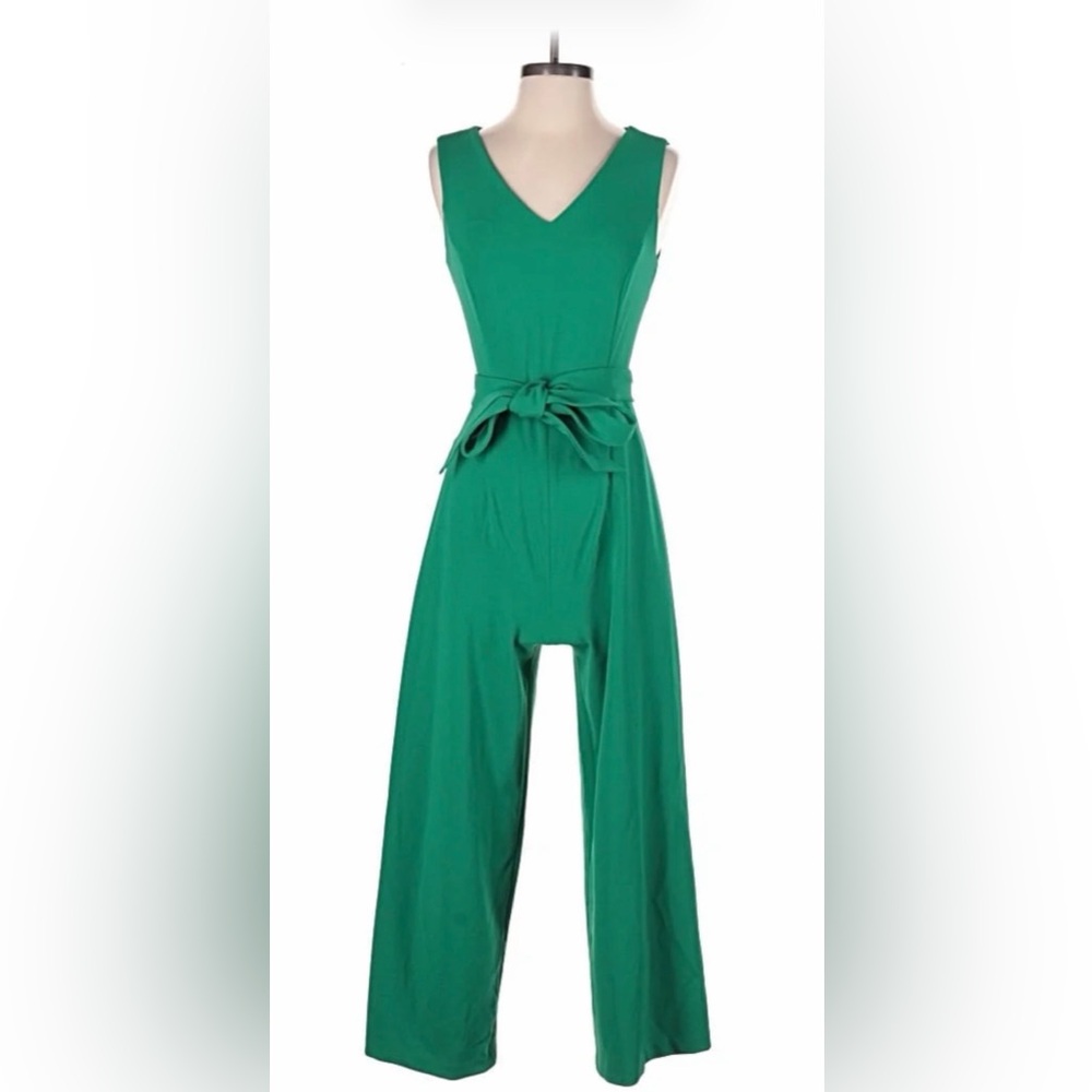 Calvin Klein Green Jumpsuit size 10 worn once